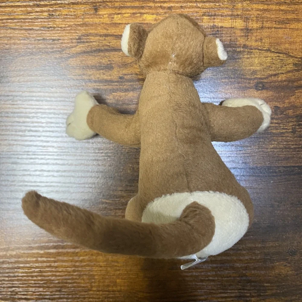 Goffa International Monkey Plush Stuffed Animal Moveable Arms Legs Limbs